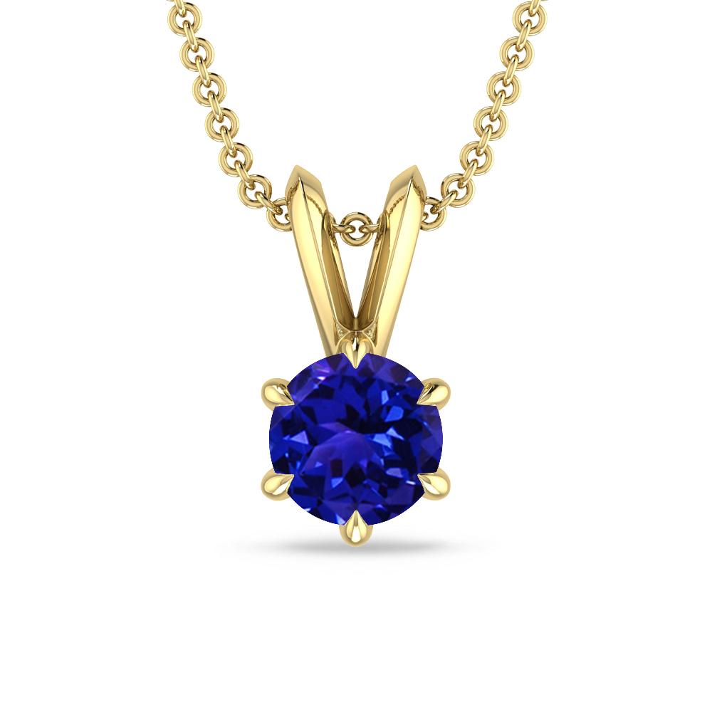 Yellow Gold - Tanzanite