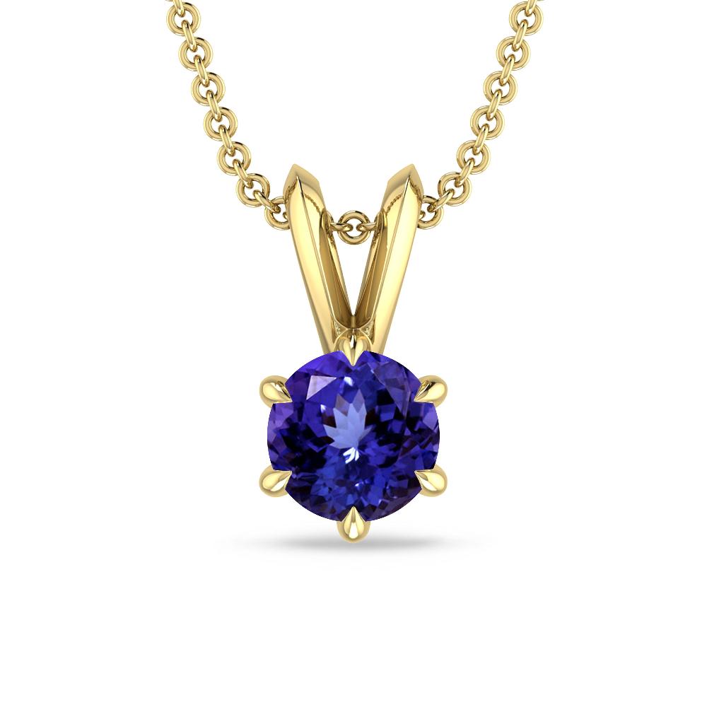 Yellow Gold - Tanzanite