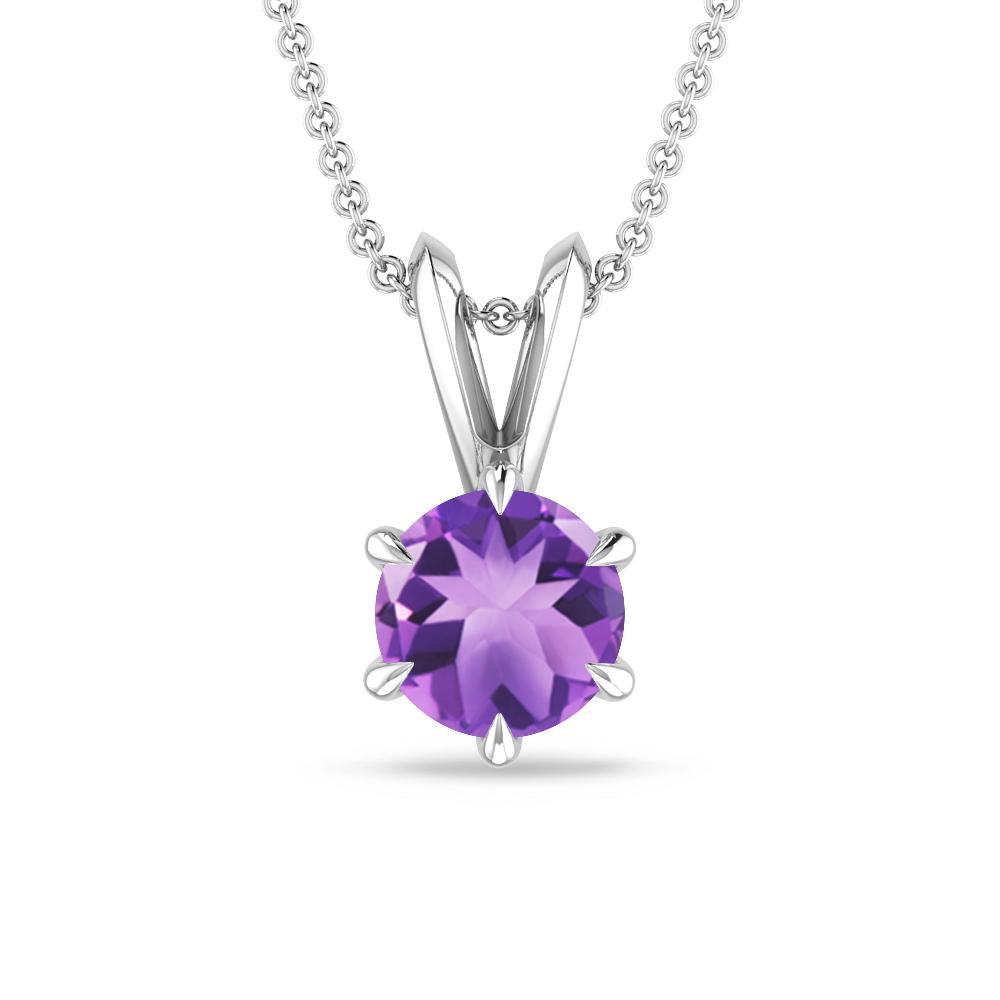 White Gold - Amethyst