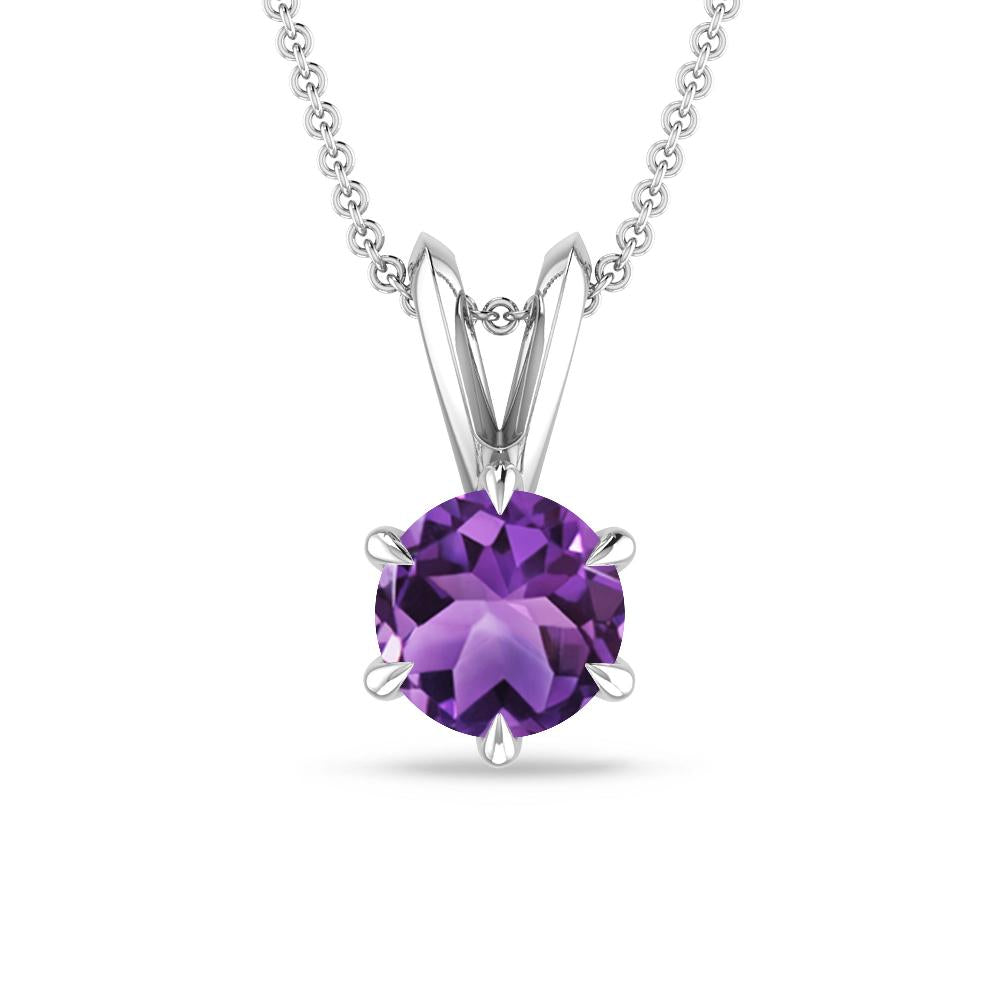 White Gold - Amethyst