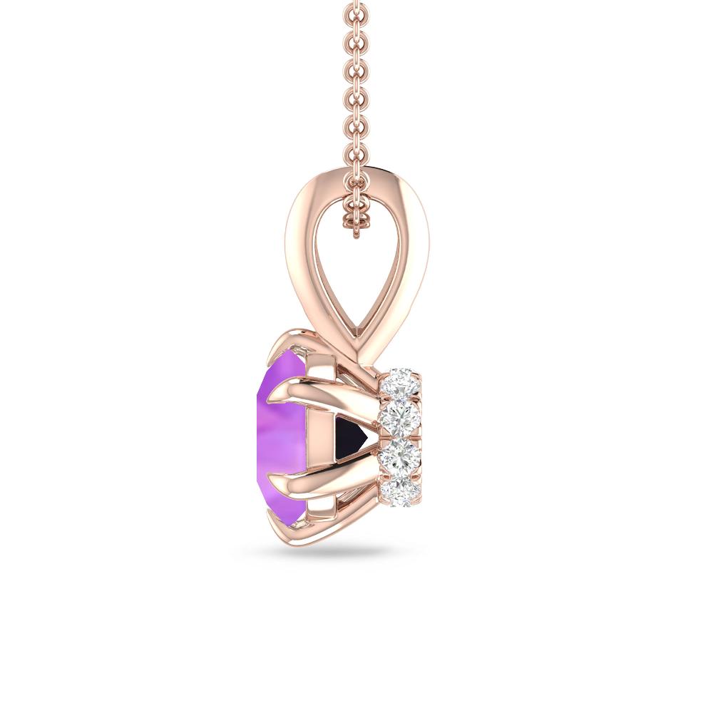 Rose Gold - Amethyst