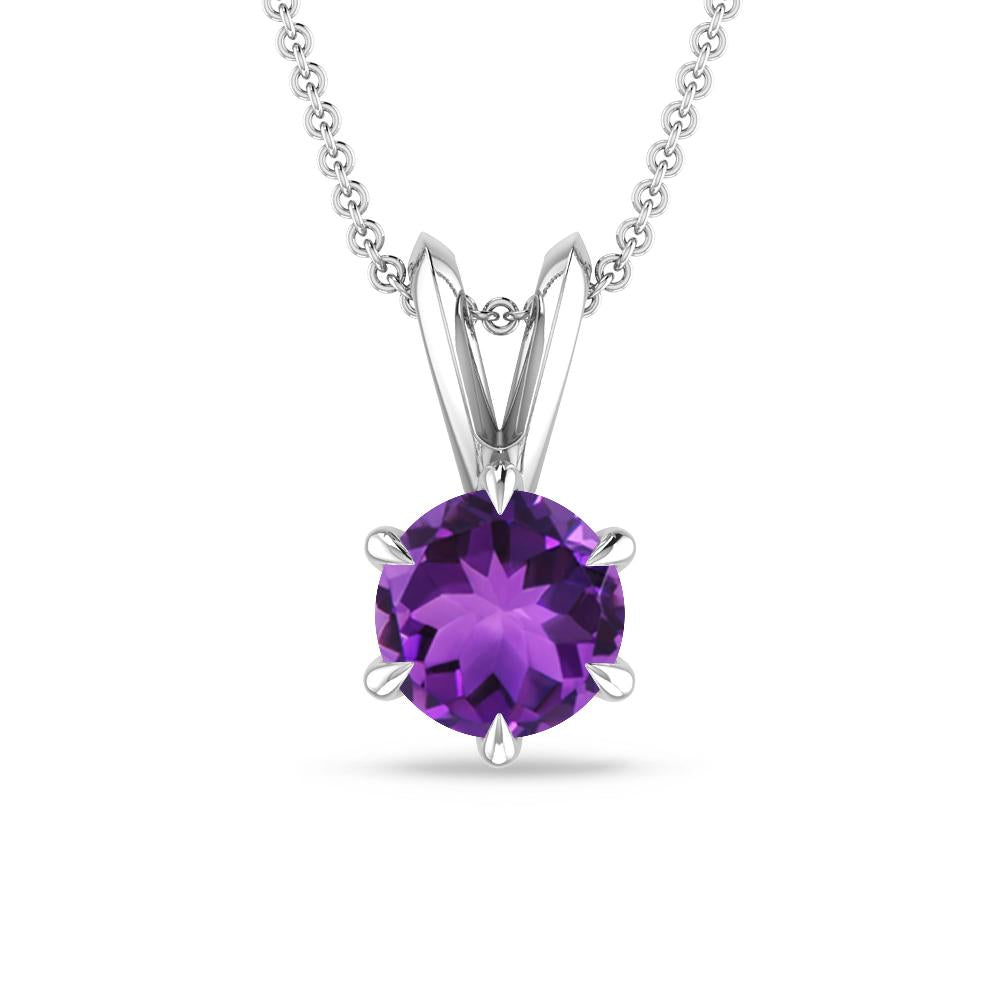 White Gold - Amethyst