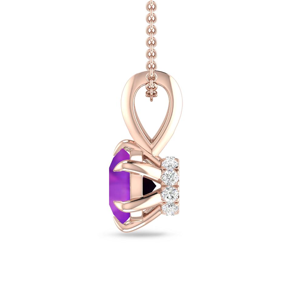 Rose Gold - Amethyst