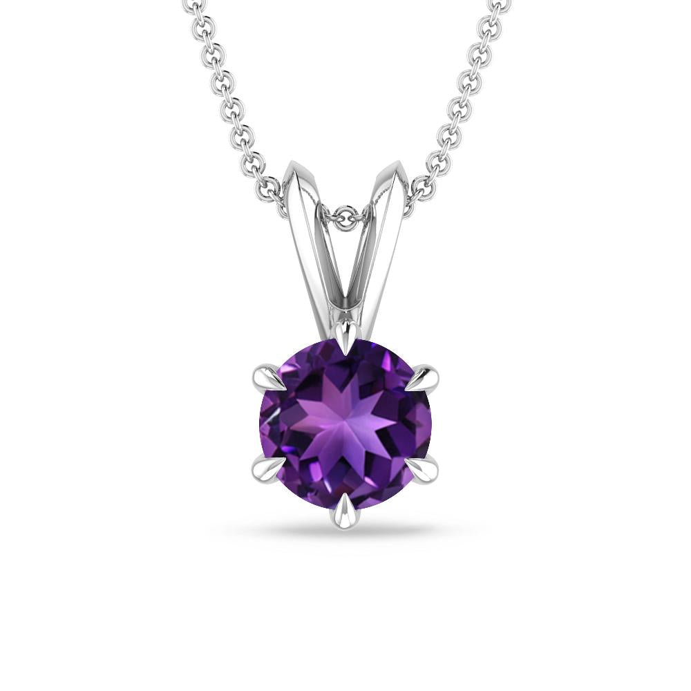 White Gold - Amethyst