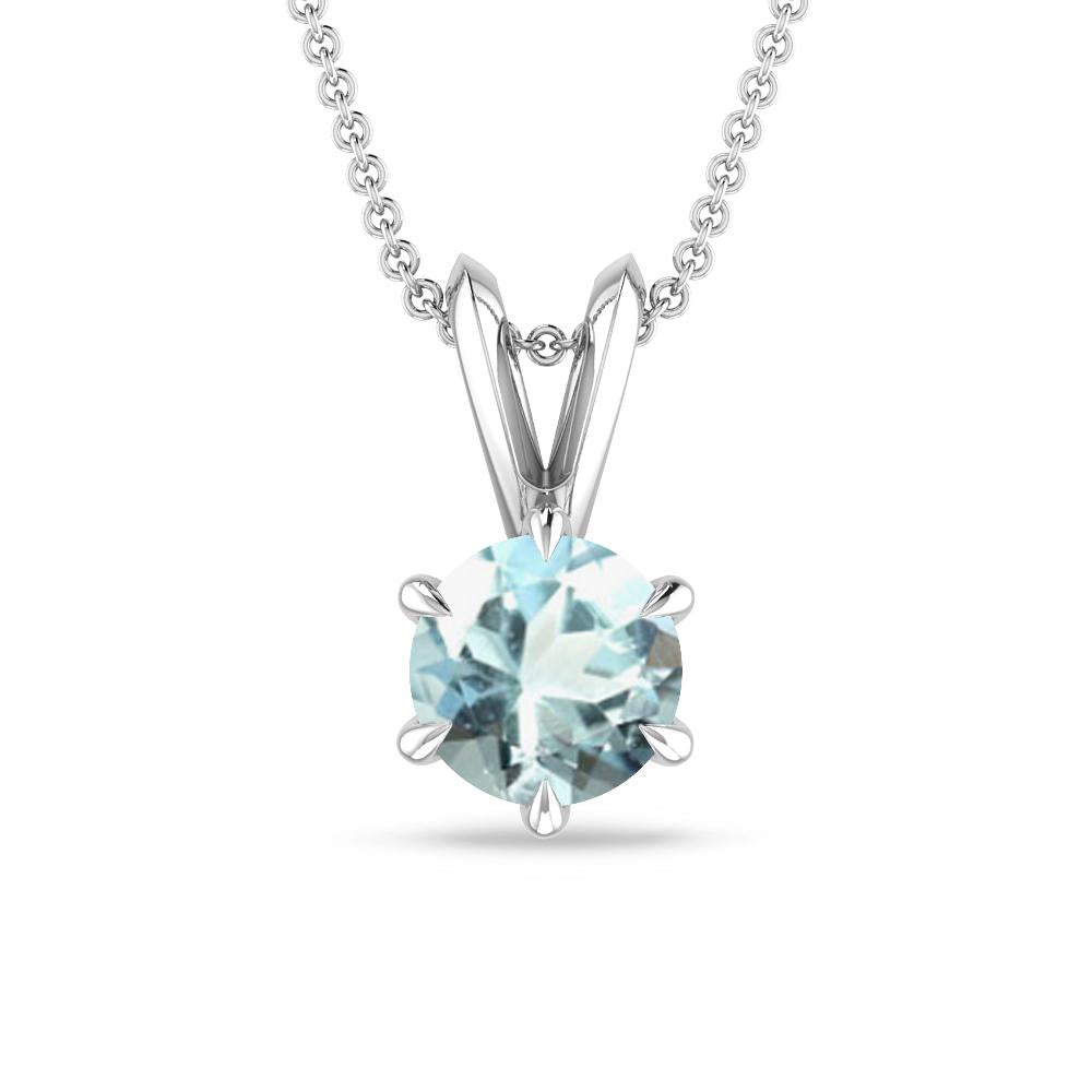 White Gold - Aquamarine