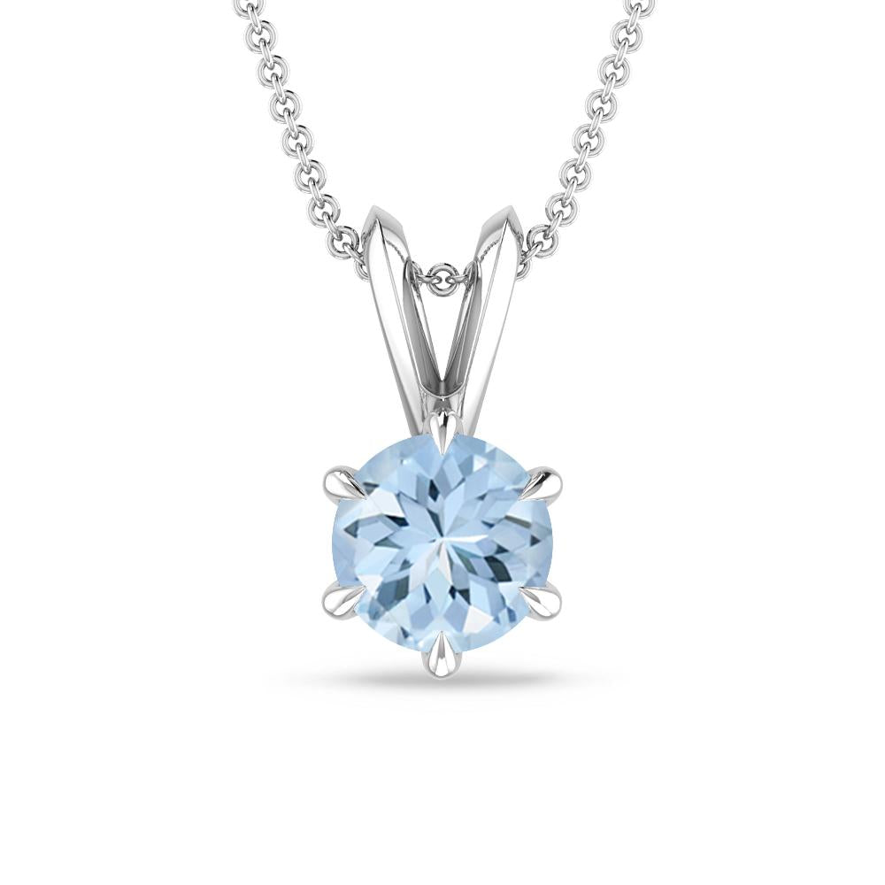 White Gold - Aquamarine