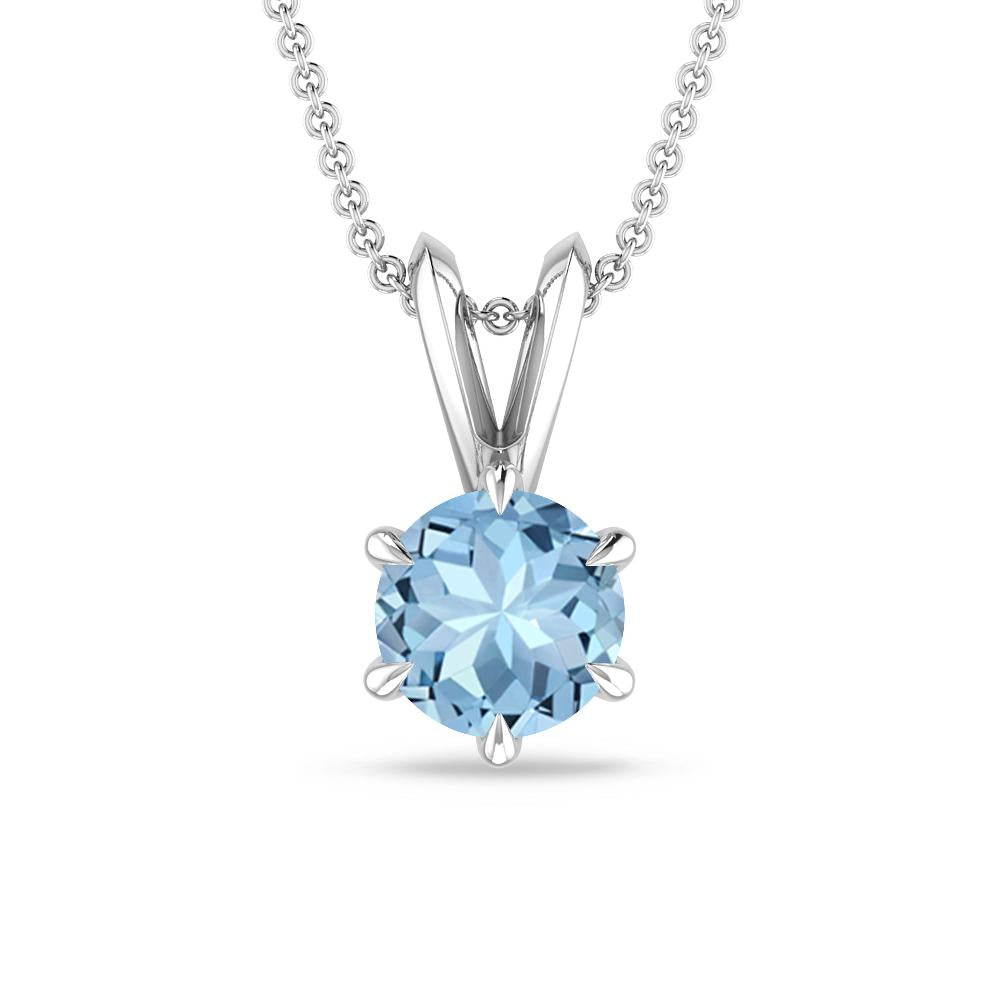 White Gold - Aquamarine