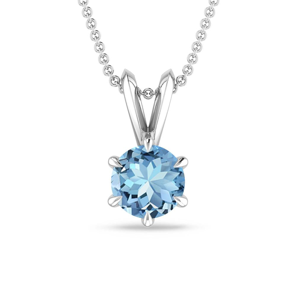 White Gold - Aquamarine