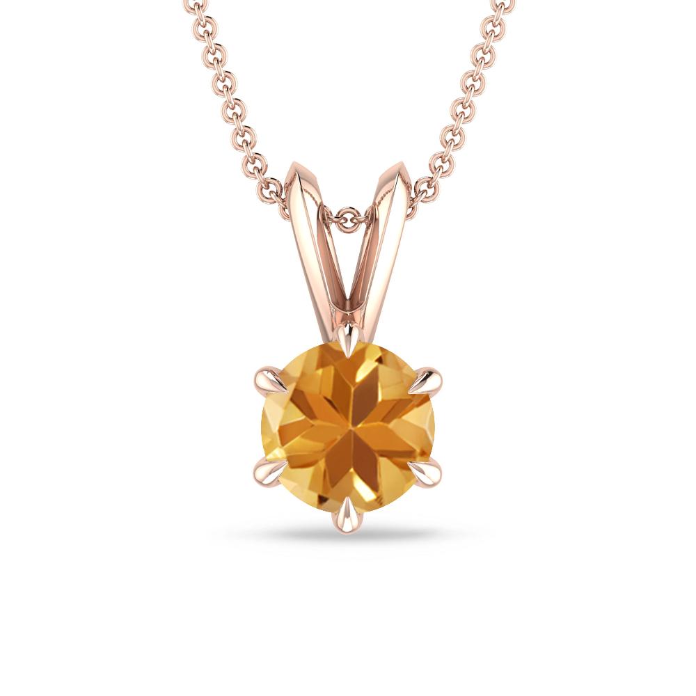 Rose Gold - Citrine