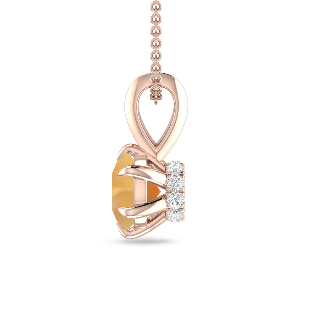 Rose Gold - Citrine