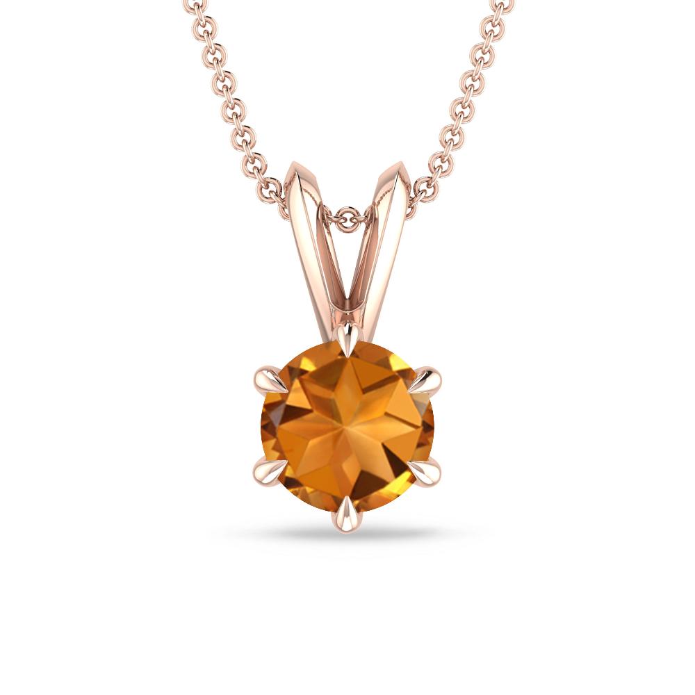 Rose Gold - Citrine