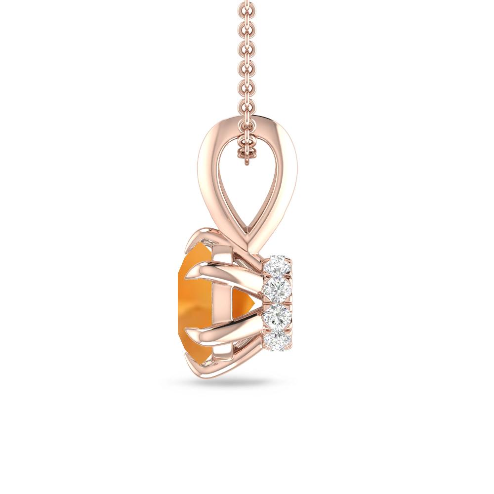 Rose Gold - Citrine