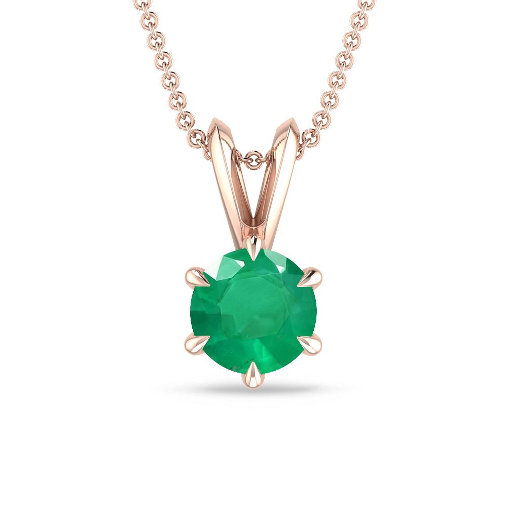 Rose Gold - Emerald