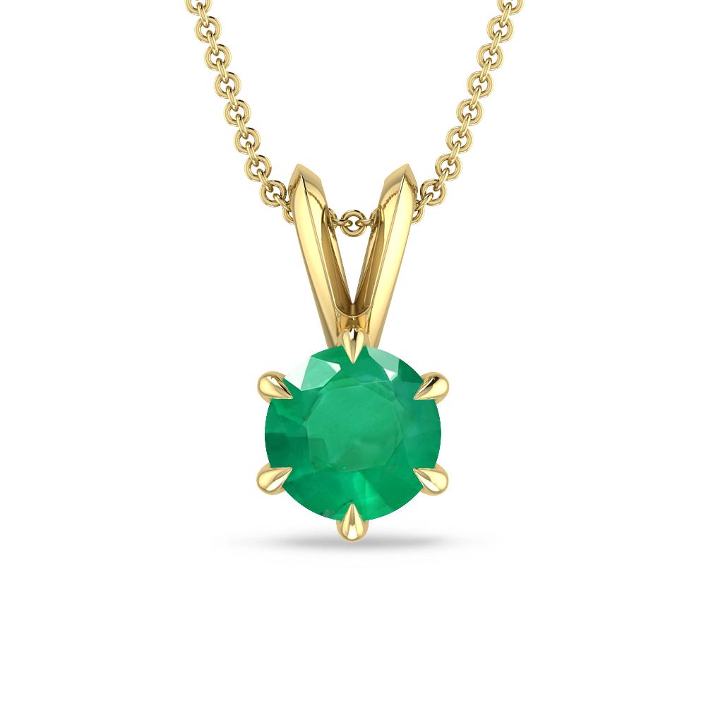 Yellow Gold - Emerald