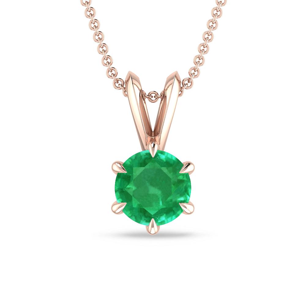 Rose Gold - Emerald