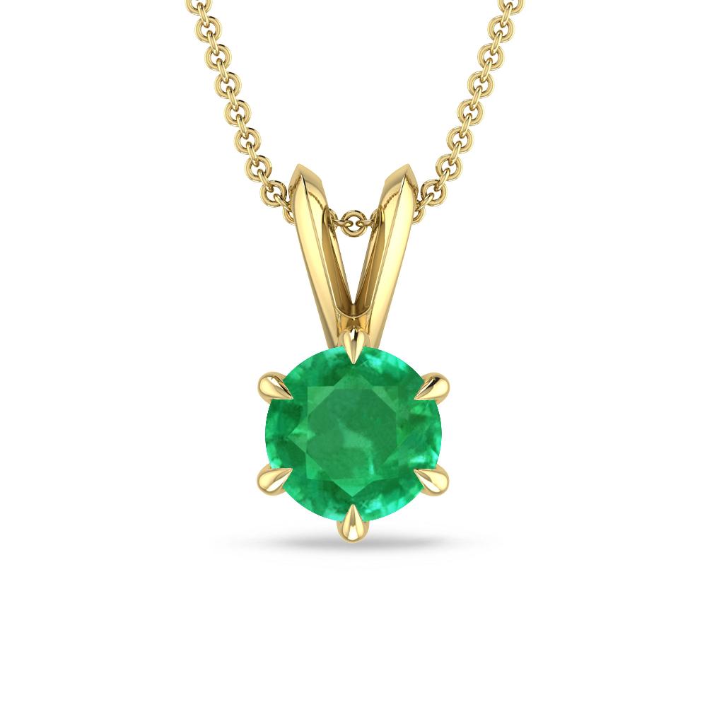 Yellow Gold - Emerald