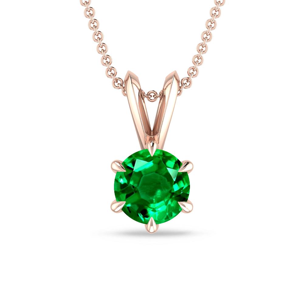 Rose Gold - Emerald