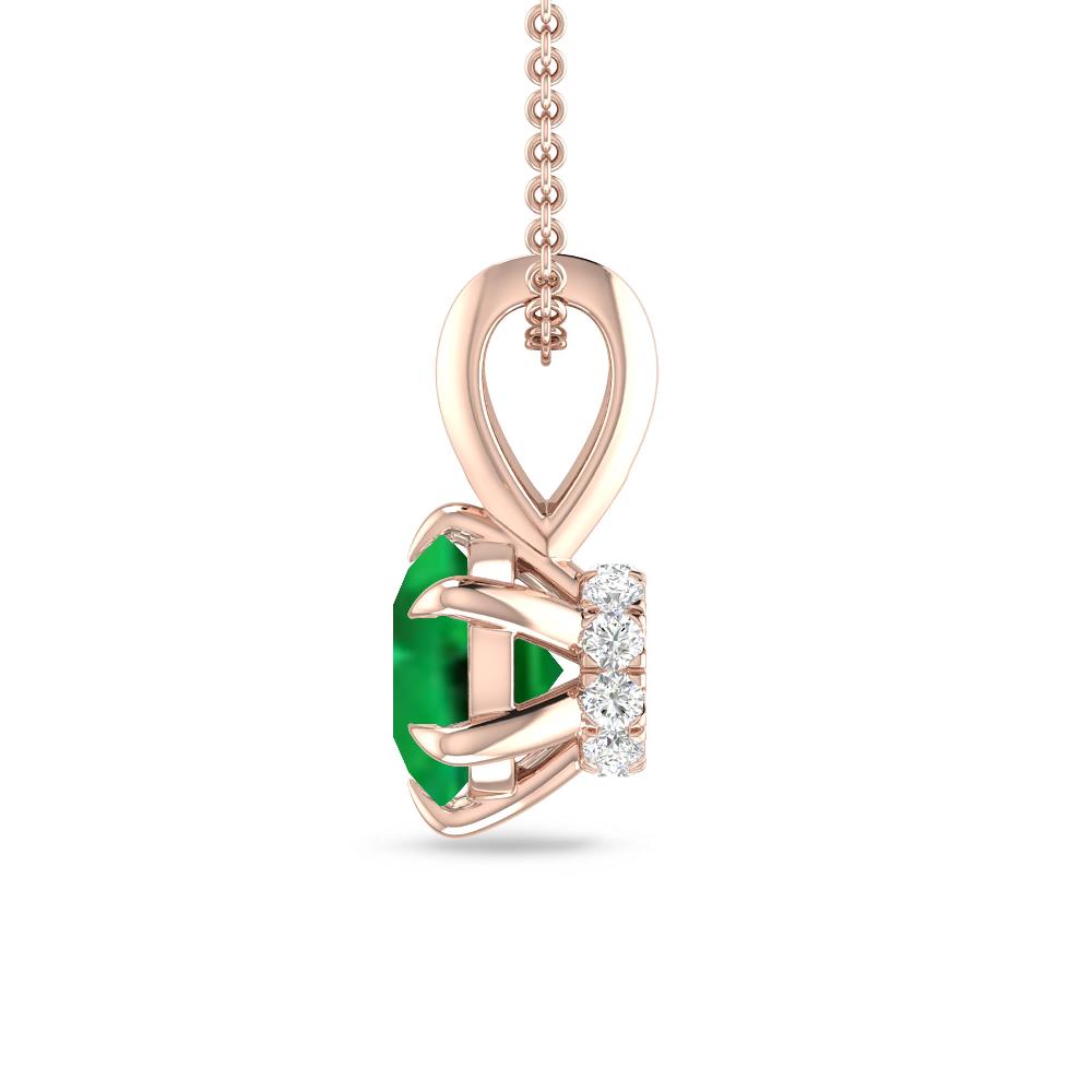 Rose Gold - Emerald