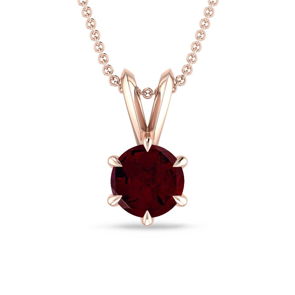 Rose Gold - Garnet