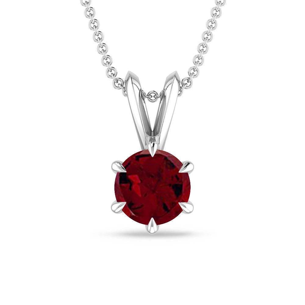 White Gold - Garnet