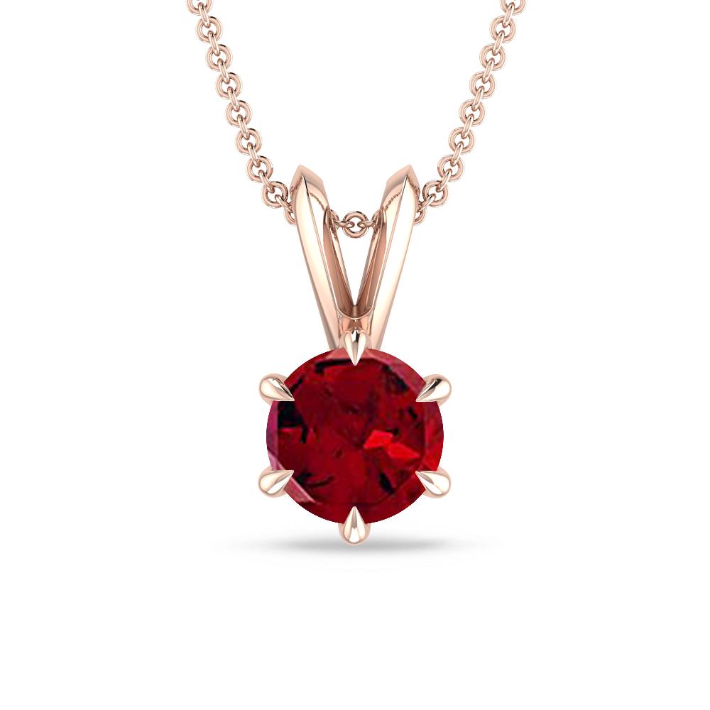 Rose Gold - Garnet