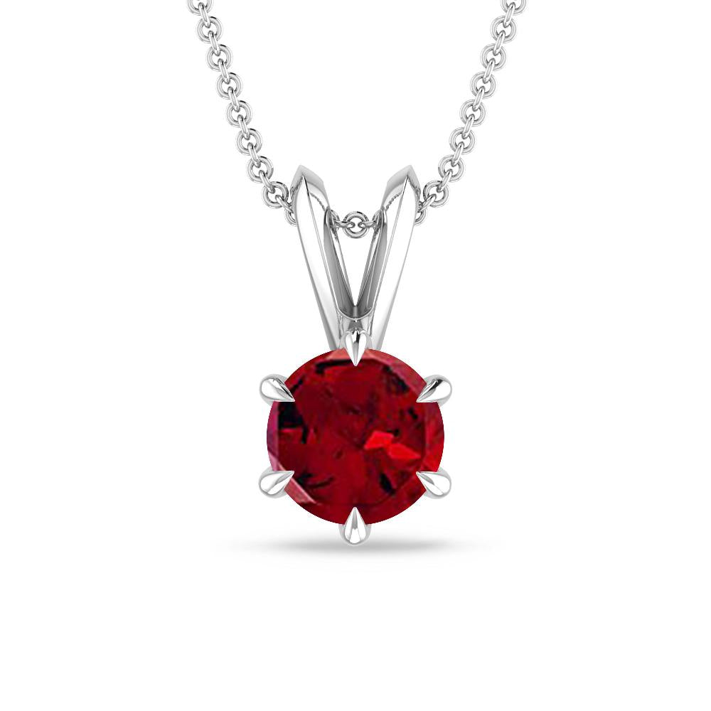 White Gold - Garnet