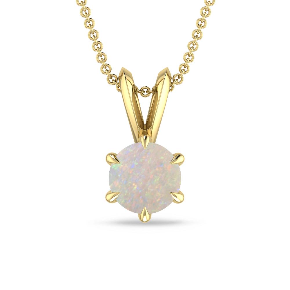 Yellow Gold - Opal