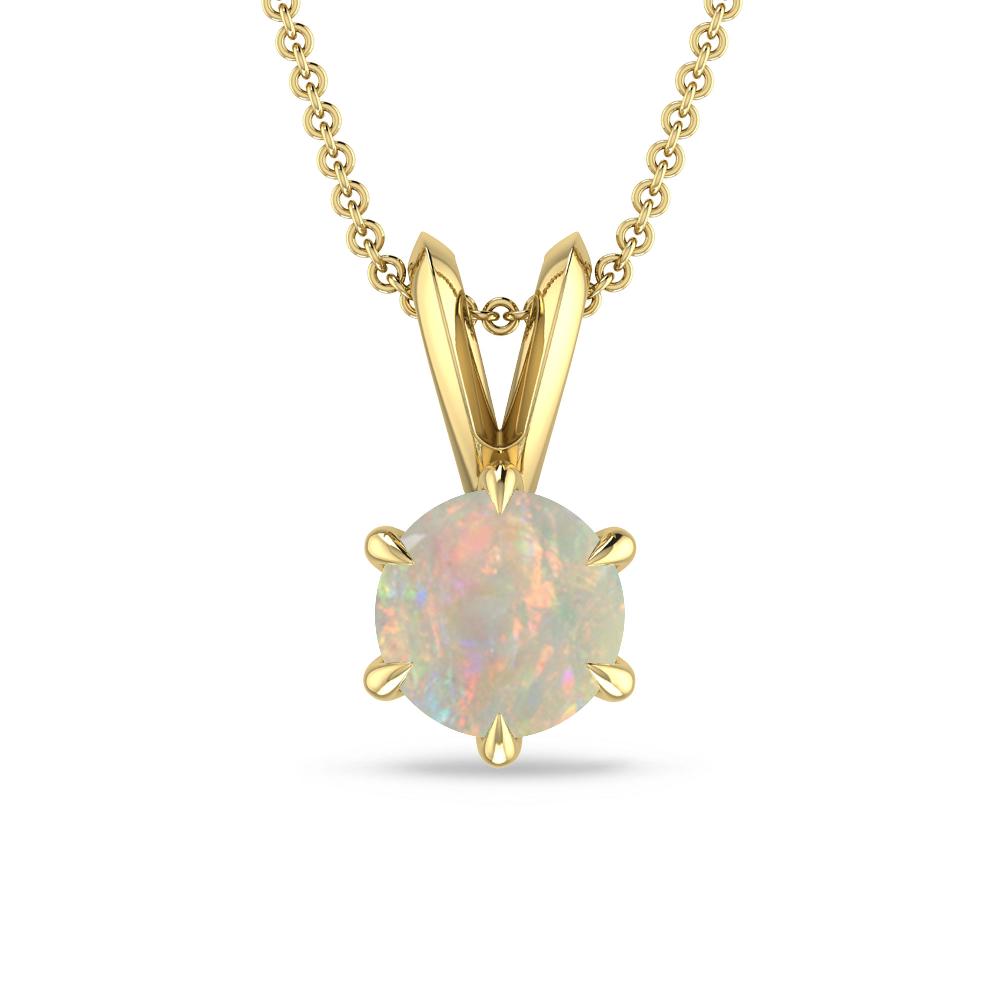 Yellow Gold - Opal