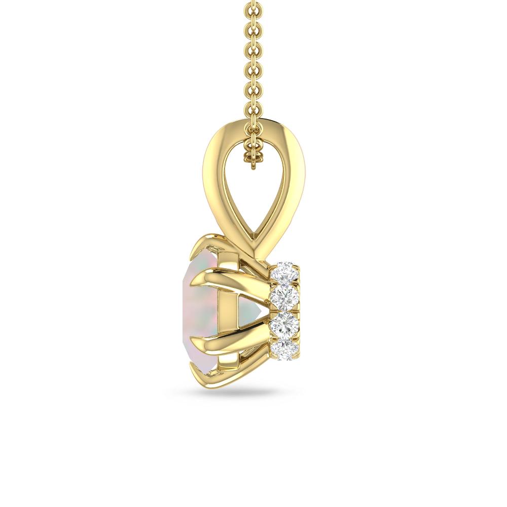 Yellow Gold - Opal