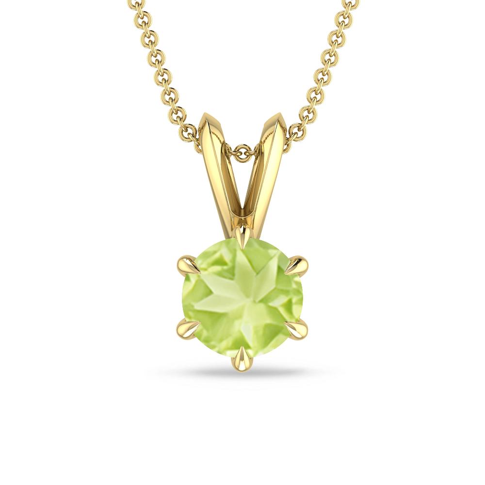 Yellow Gold - Peridot