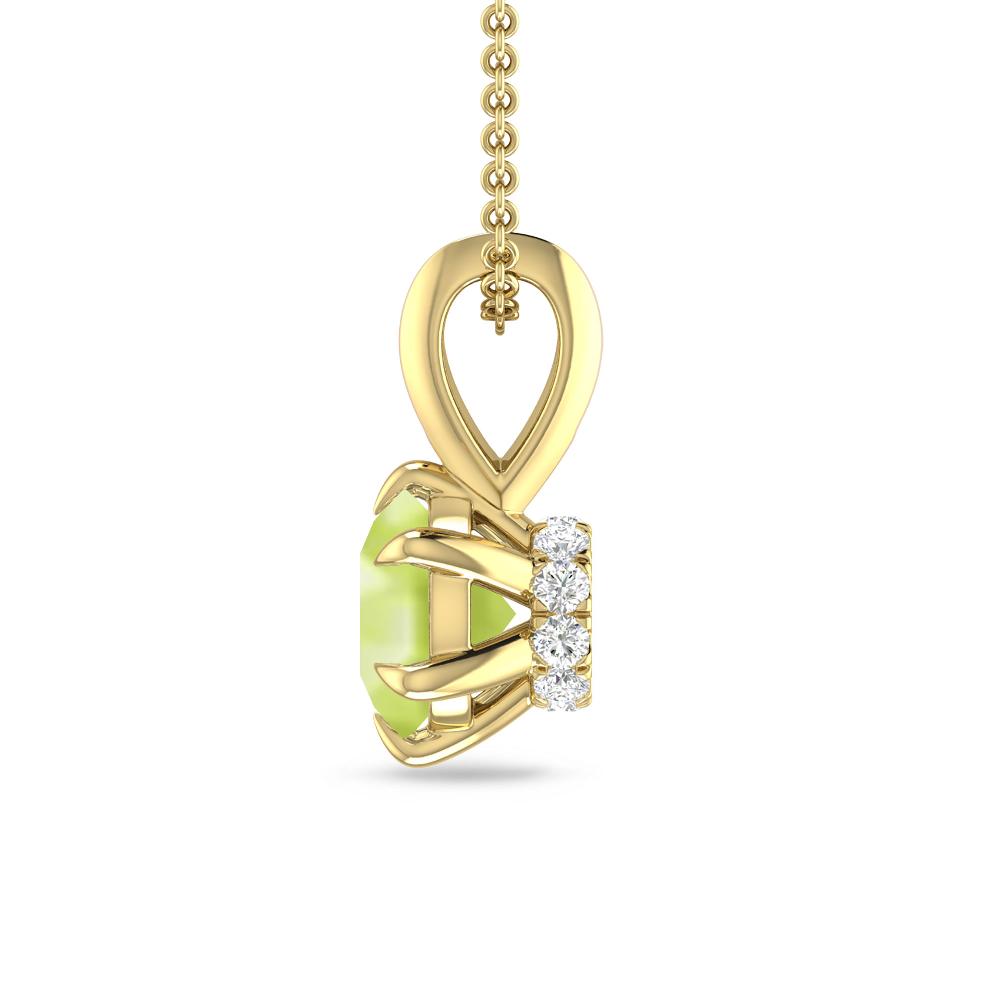 Yellow Gold - Peridot