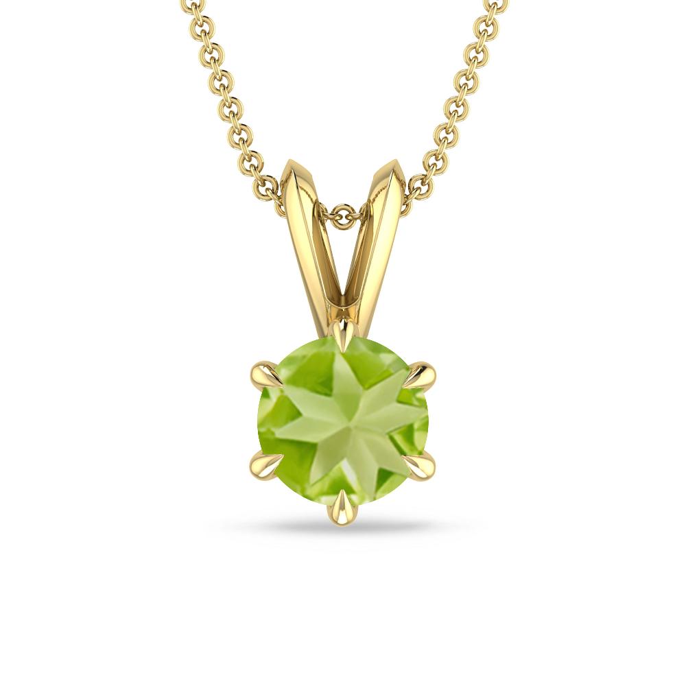 Yellow Gold - Peridot