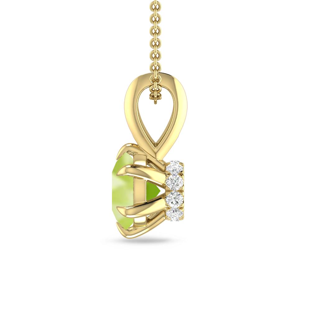 Yellow Gold - Peridot