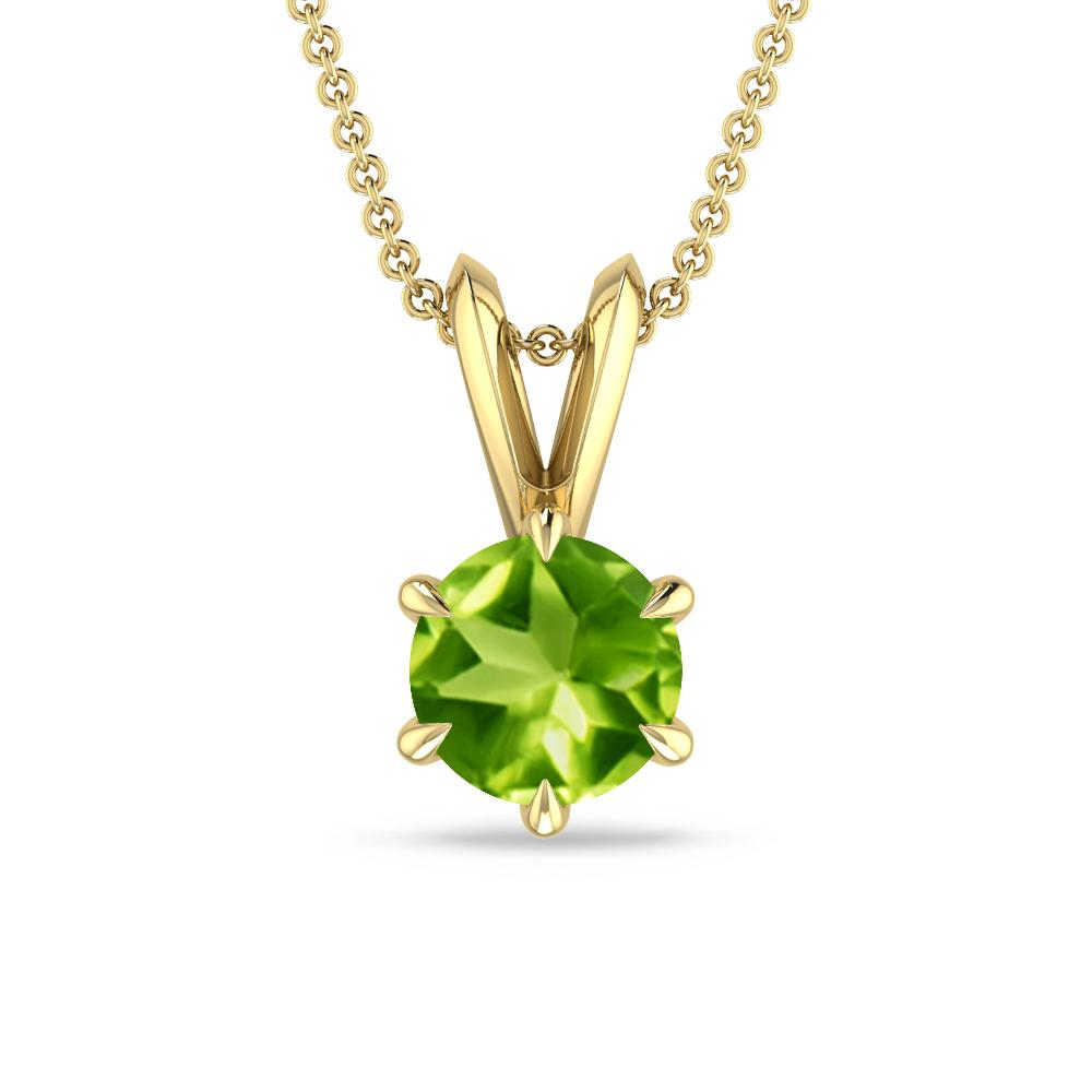 Yellow Gold - Peridot