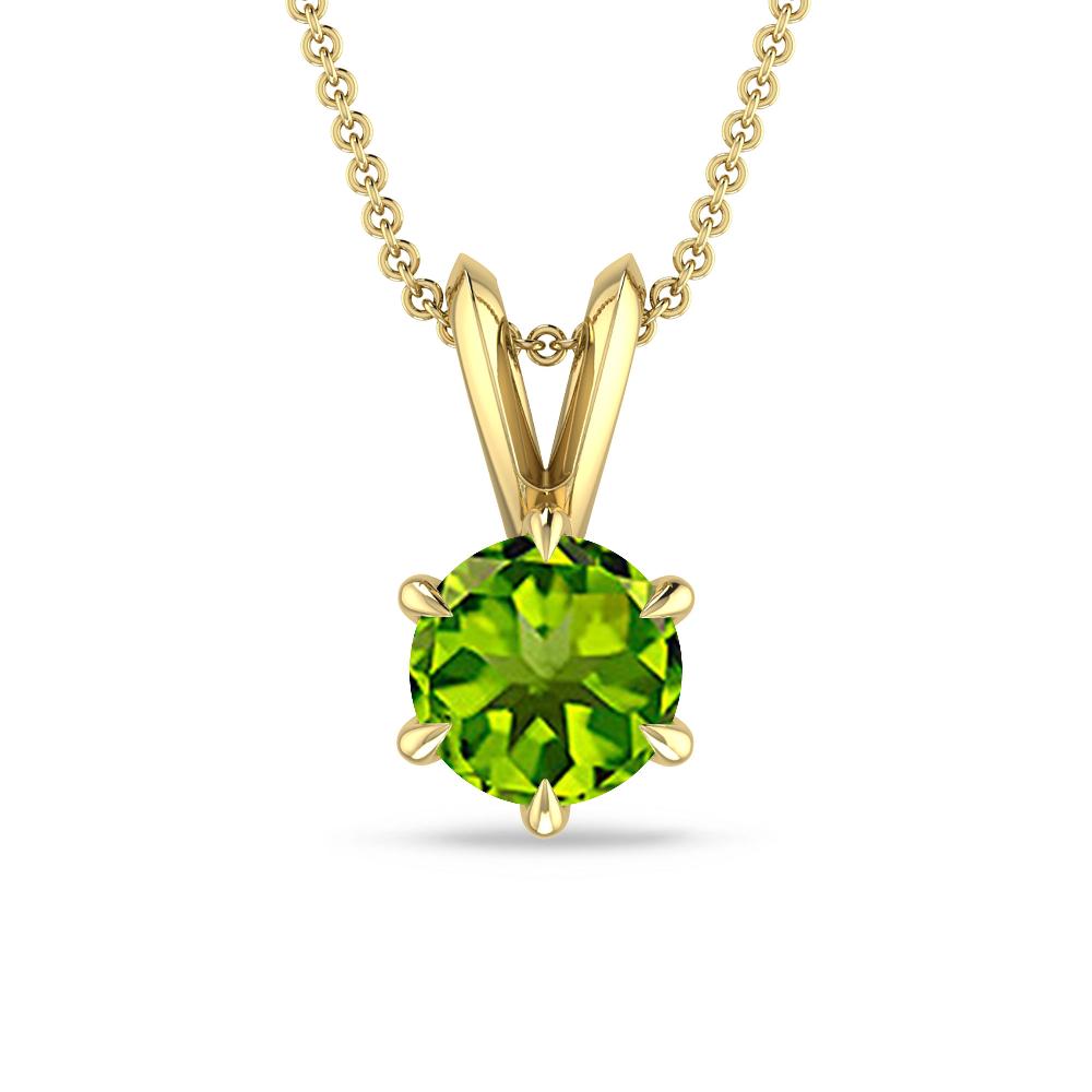 Yellow Gold - Peridot