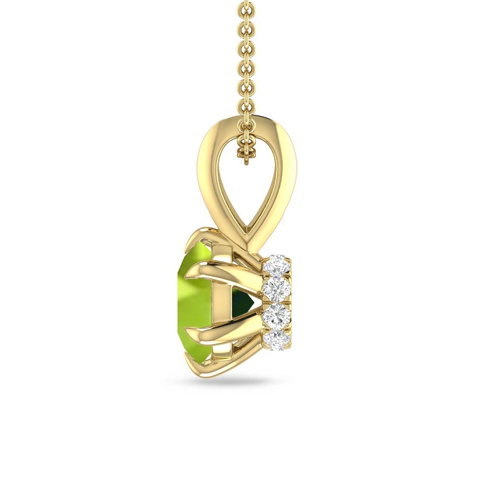 Yellow Gold - Peridot