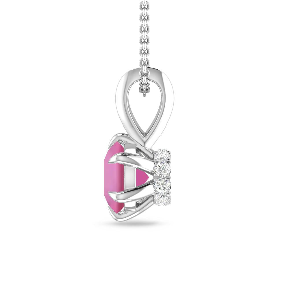 White Gold - Pink Tourmaline