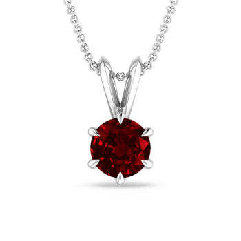 White Gold - Ruby