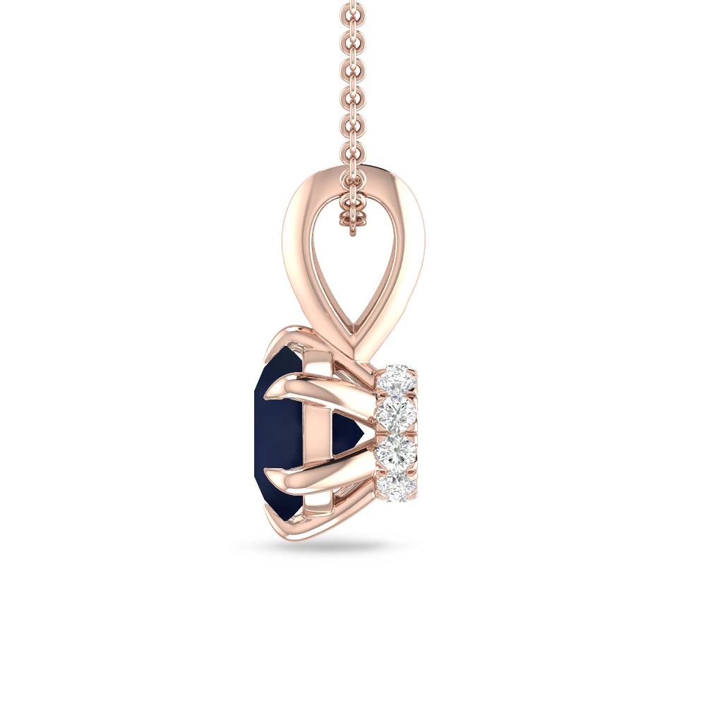 Rose Gold - Sapphire