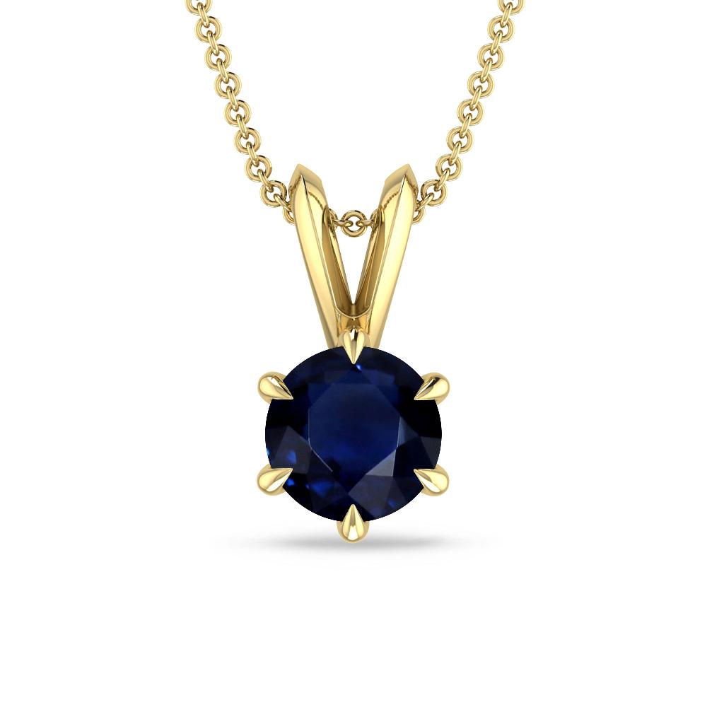 Yellow Gold - Sapphire