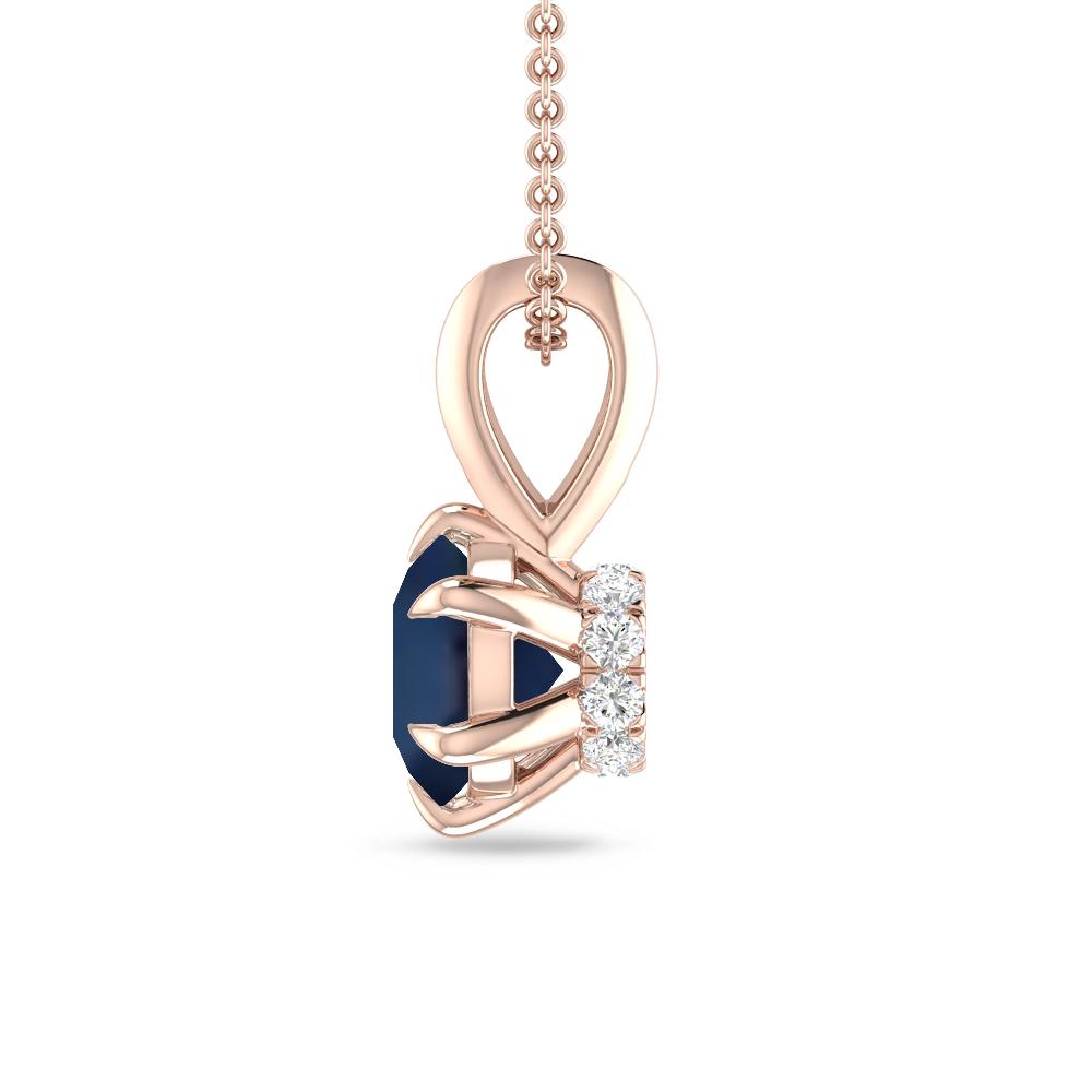 Rose Gold - Sapphire