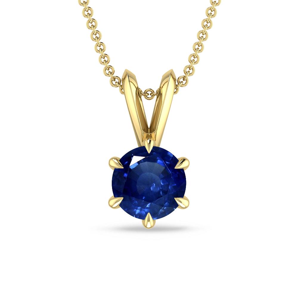 Yellow Gold - Sapphire