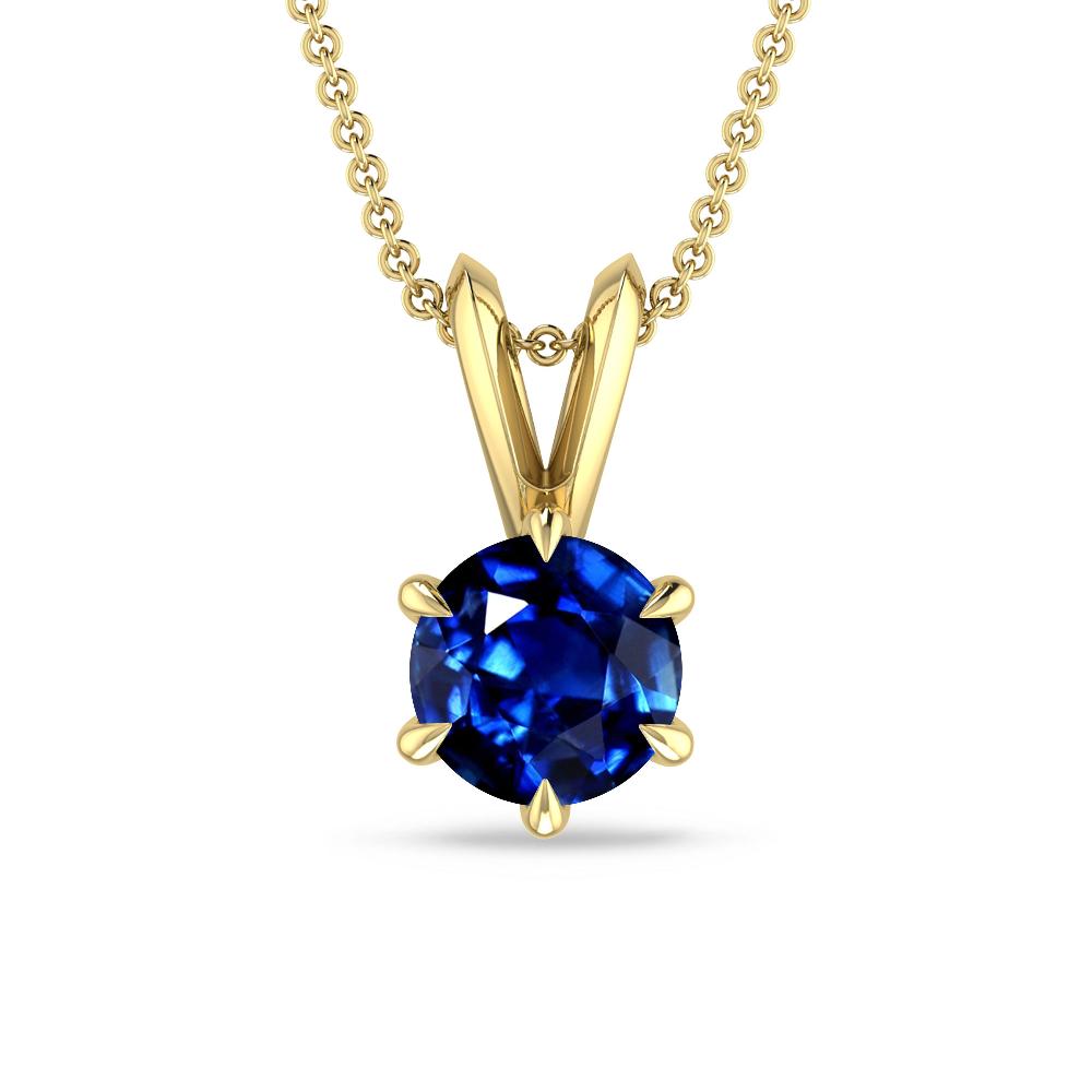 Yellow Gold - Sapphire