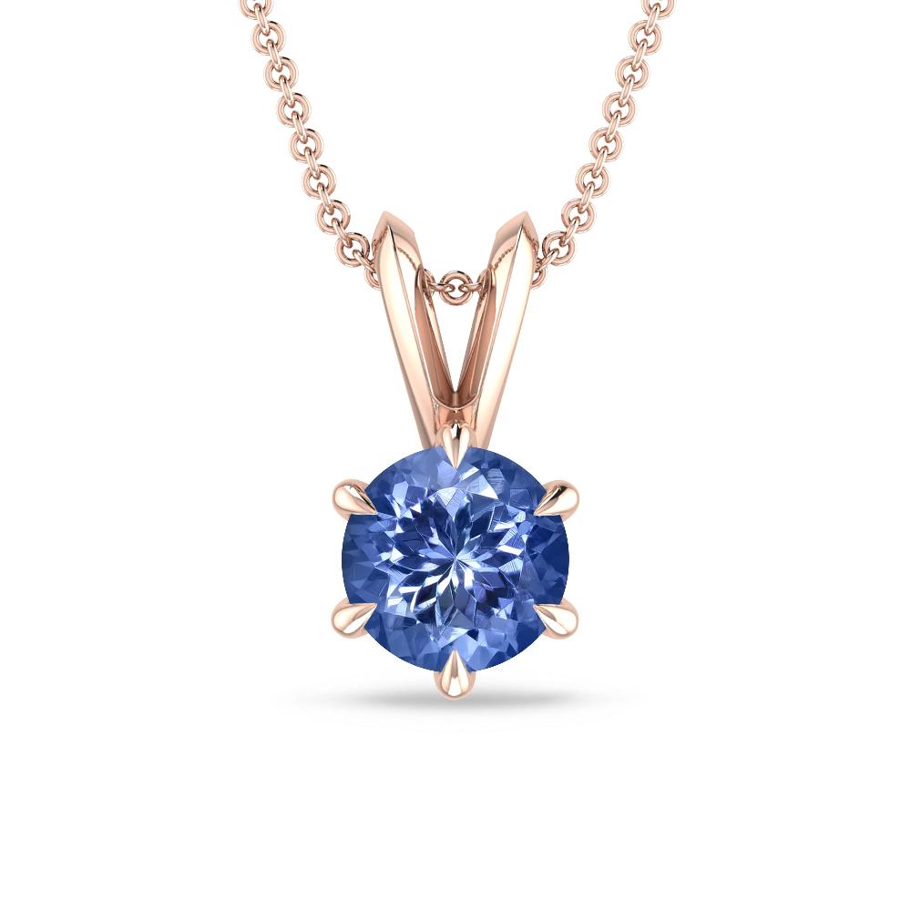 Rose Gold - Tanzanite