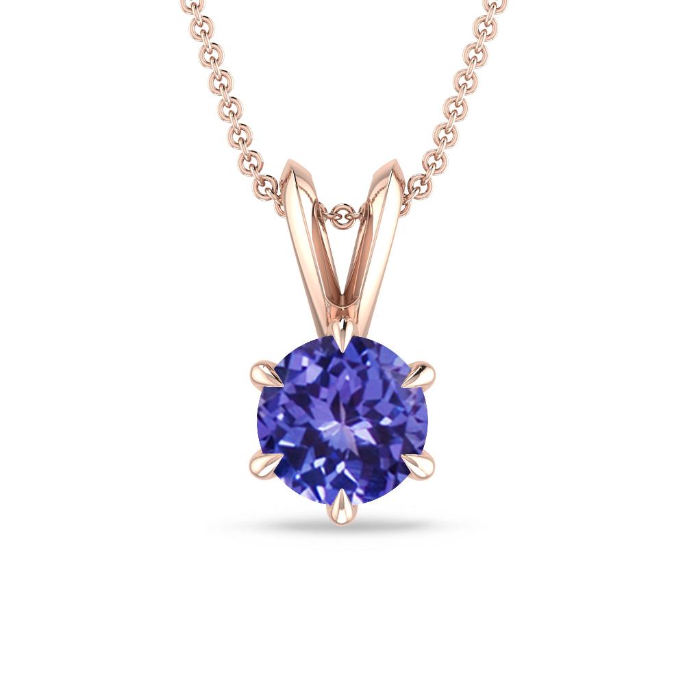 Rose Gold - Tanzanite