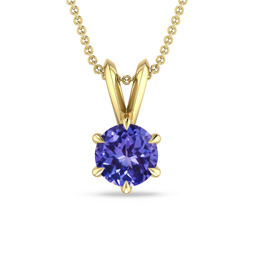 Yellow Gold - Tanzanite