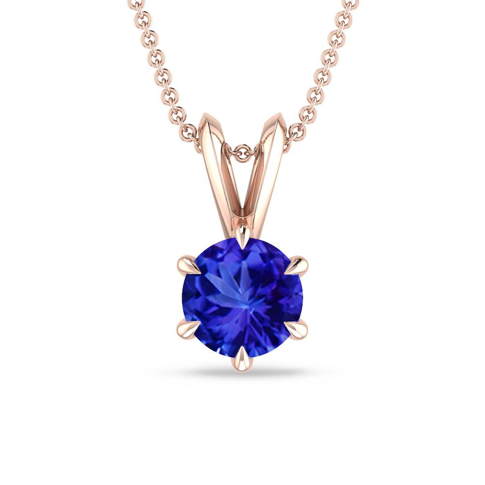 Rose Gold - Tanzanite