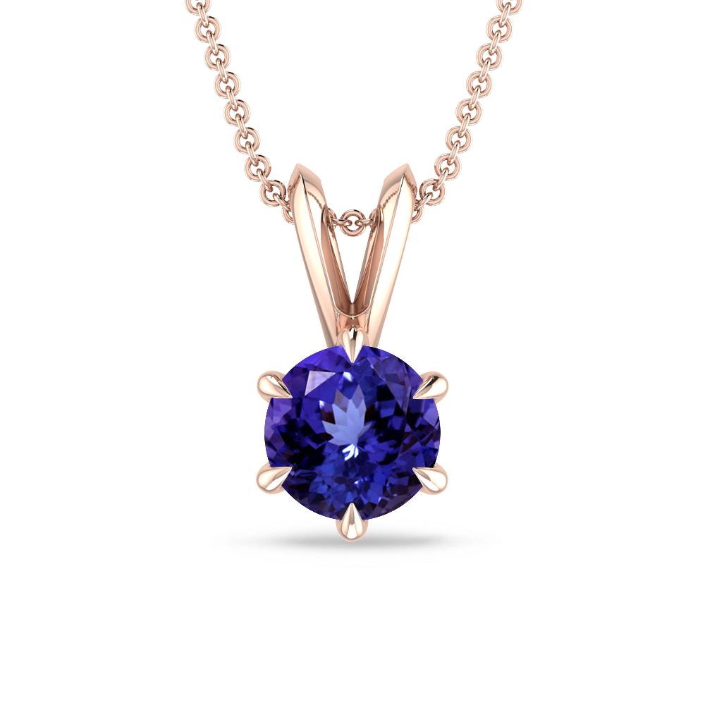 Rose Gold - Tanzanite