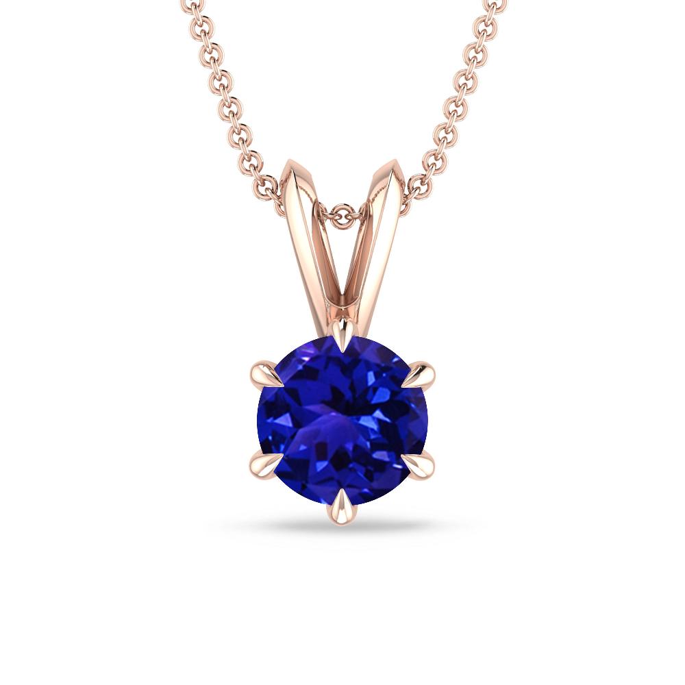 Rose Gold - Tanzanite