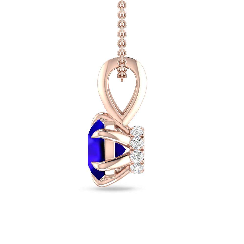 Rose Gold - Tanzanite